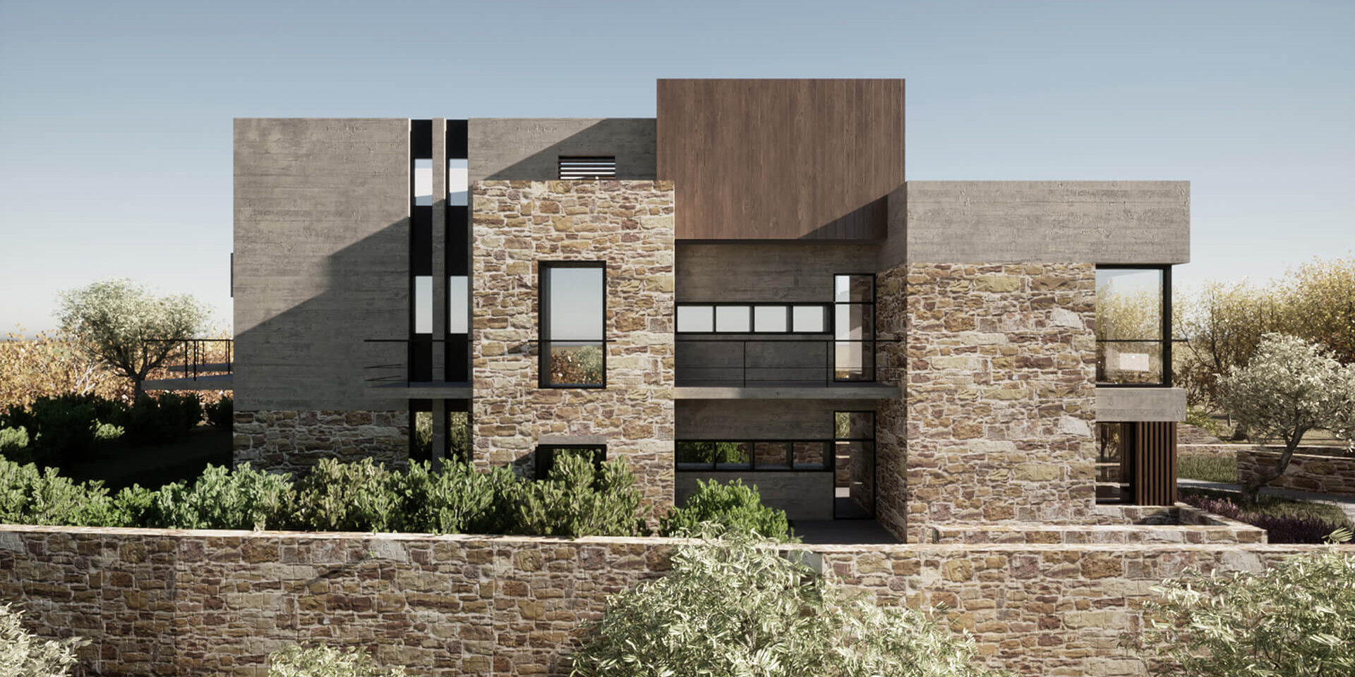 Green Block of Flats - 