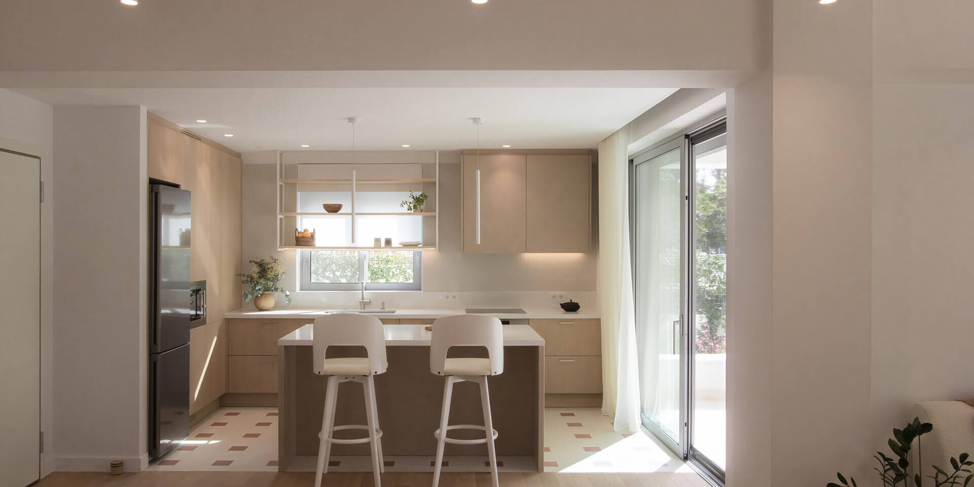 Interior view of Two Residences in Kifissia by Nafsika Oikonomou – ek magazine