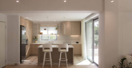 Interior view of Two Residences in Kifissia by Nafsika Oikonomou – ek magazine
