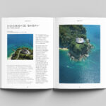 Feature article “Habitation as an experience: Not A Hotel, Setouchi” from ek magazine issue 302 | November 2025 – exploring experimental architecture and hospitality design in Japan