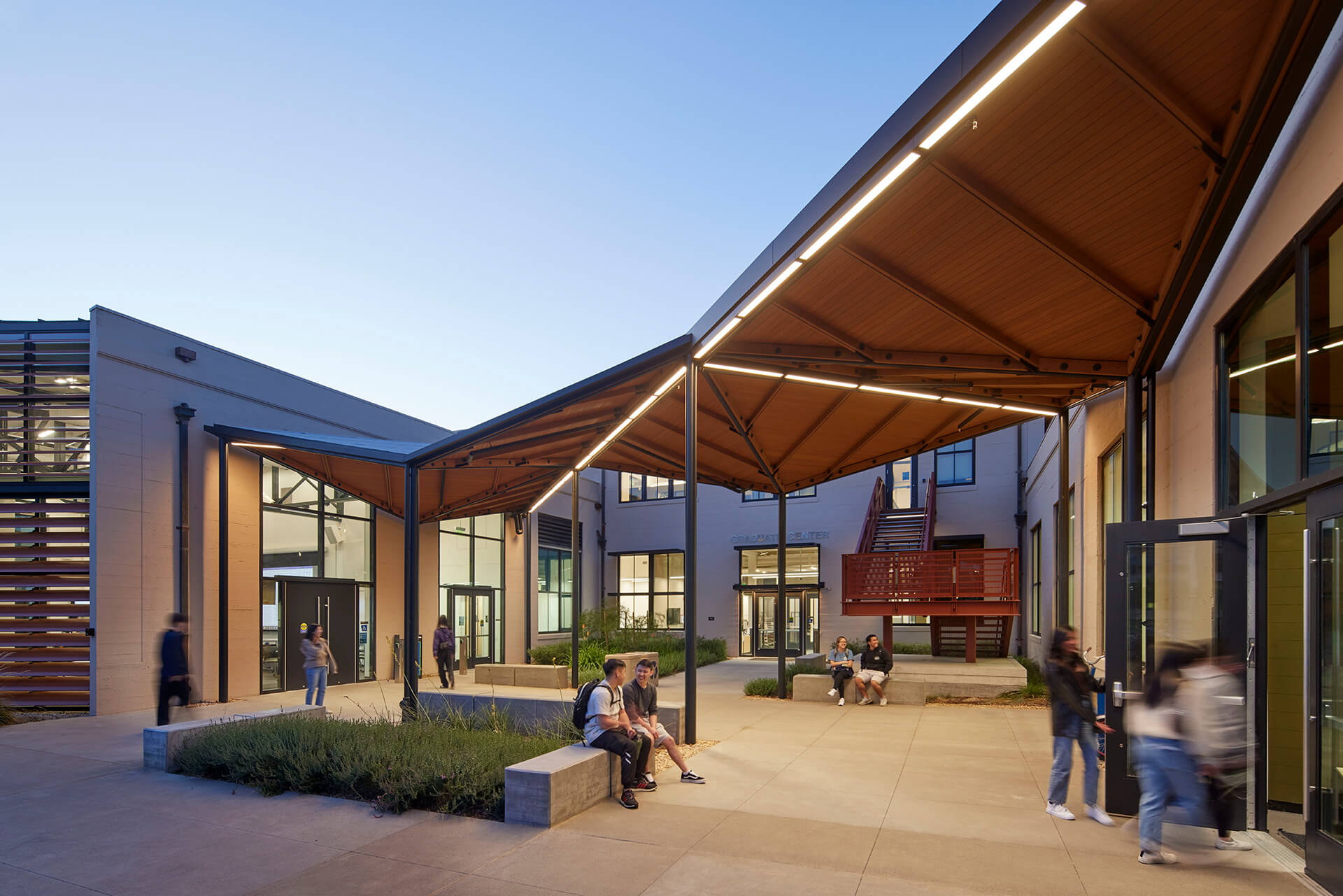 Walker Hall Graduate Student Center-Leddy Maytum Stacy Architects-ekmagazine