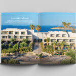 Feature on Minos Palace Resort in Crete by Stones & Walls from ek magazine issue 302 | November 2025 – luxury hotel renovation and sustainable seaside architecture in Greece