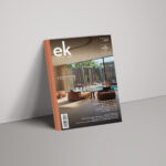 Cover of ek magazine issue 302 | November 2025 featuring architecture and tourism projects, resorts, and hotels in Greece and abroad