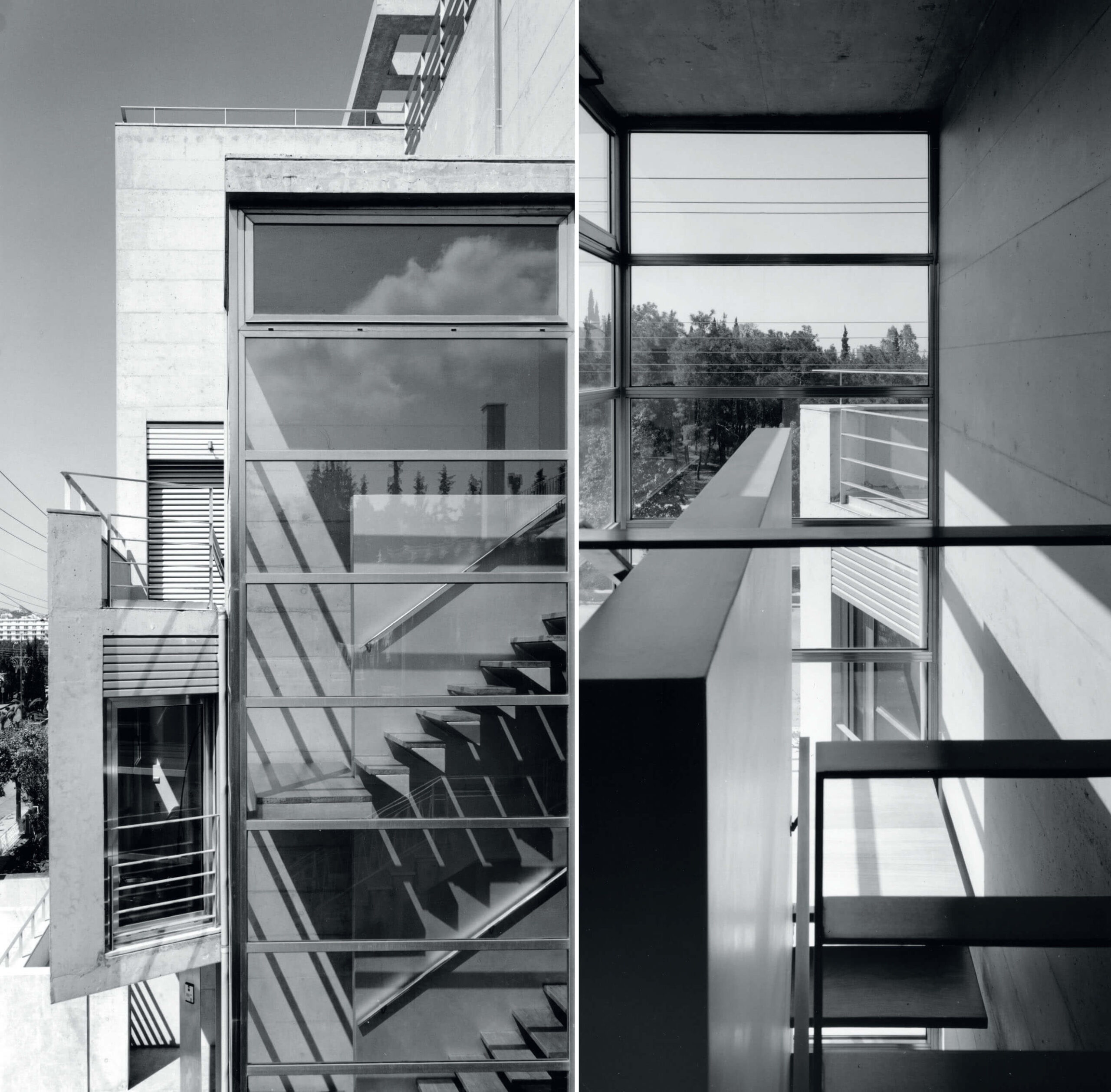 Double Residence Building II in Papagos-Nikos Ktenas_ekmagazine