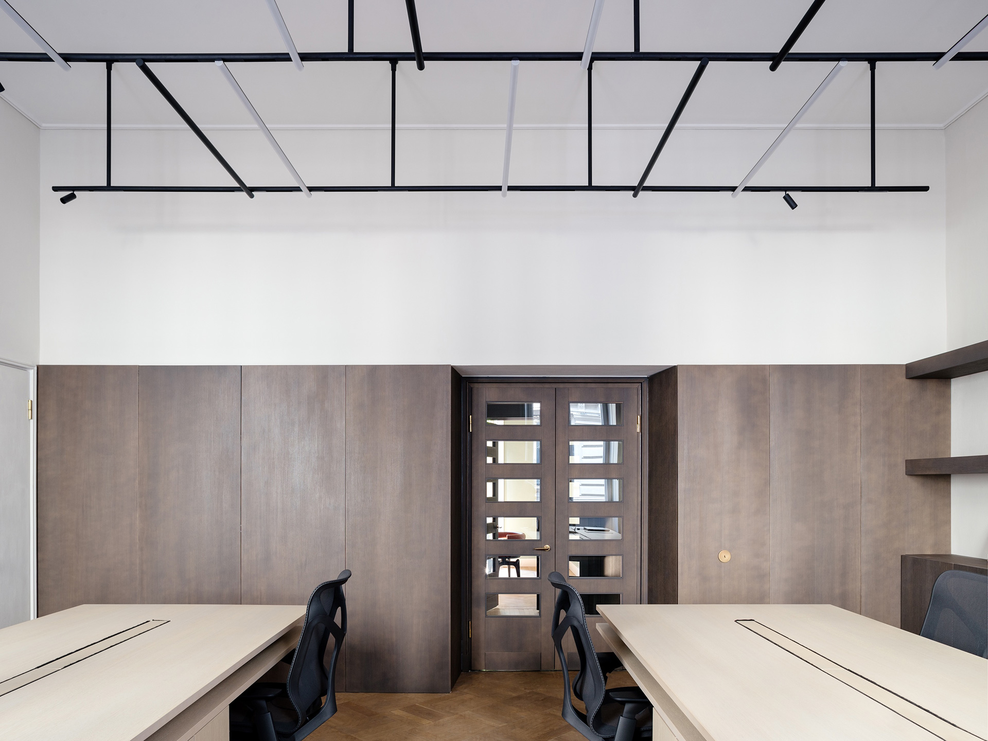 Office in Gio Ponti’s Casa Sissa - Gregorio Pecorelli Studio - ekmagazine